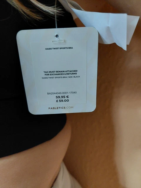 Bralett Sport BH M 38 Fabletics Top Bra Crop 6