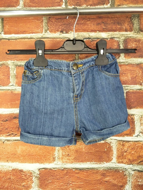 BUNDLE BAMBINA ETÀ 12-18 MESI ZARA NEXT ecc TOP T-SHIRT PANTALONCINI DENIM 86CM 5