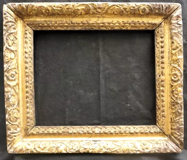 17th CENTURY CARVED FRAME ORIGINAL GILT FINISH OIL PAINTING PICTURE FRAME