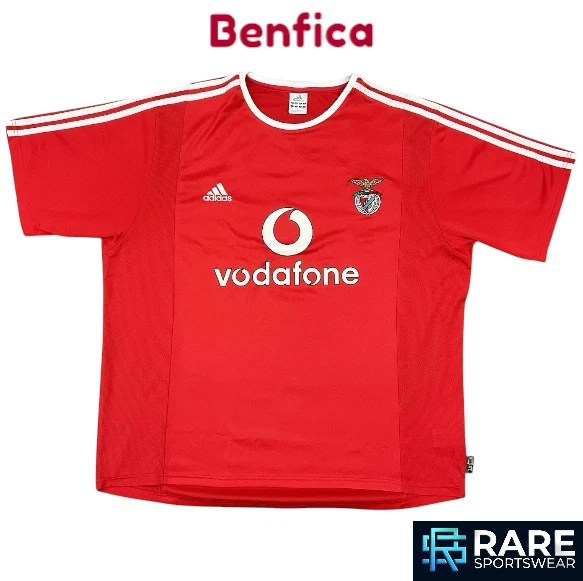 AUTHENTIC BENFICA PORTUGAL 2005 Home Football Shirt 2Xl Adult