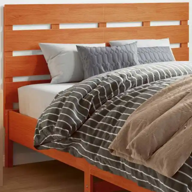 Tête de lit cire marron 150 cm bois massif de pin vidaXL