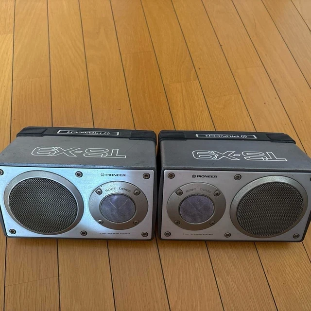 PIONEER TS-X9 3-WAY Car Rear Speaker System Vintage Tested Japan