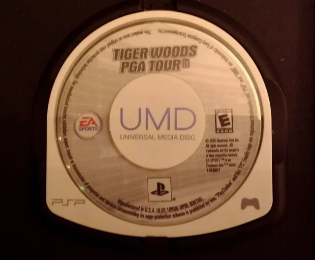Tiger Woods PGA Tour (Sony PSP, 2005) Video Game Golf Rare