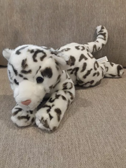 Animal Alley Toys R Us Velvety Snow Leopard Cub Plush 18"