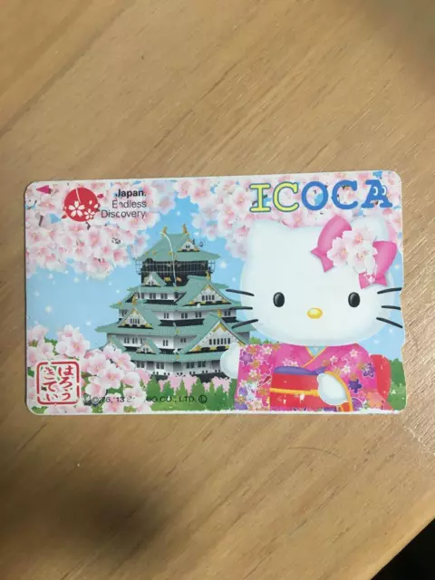 Hello Kitty Icoca Card No Balance For Inbound Tourists