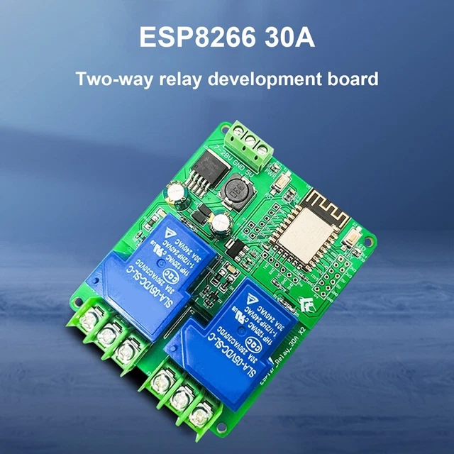 DC7-28/5V Alimentazione ESP8266 Scheda di Sviluppo WiFi Dual Way 30A Modulo P2W4