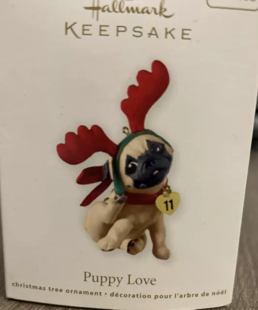 Hallmark Puppy Love #33 Series 2023 Christmas Keepsake Ornaments Terrier Dog