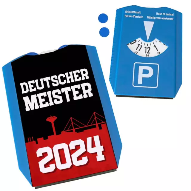 PARKSCHEIBE Leverkusen Spruch Deutscher Meister 2024 Kunststoff STVO Geschenk 2
