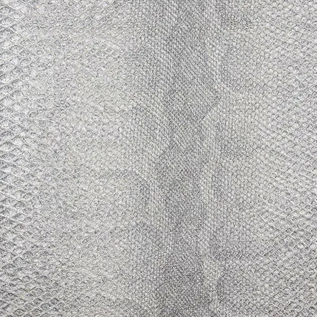 Feine DÃ©cor silber Python Tapete strukturiert schwer Vinyl grau glitzer