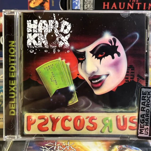 Hard Knox -Psyco's R Us 1993 CD Hard Rock Heavy Glam Metal Divebomb 2016 Reissue