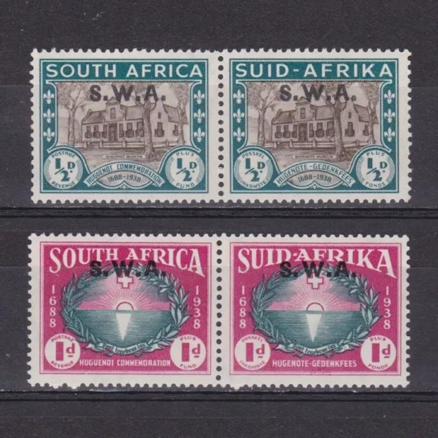 South West Africa 1939, Sg# 111-112, Cv £38, Mnh