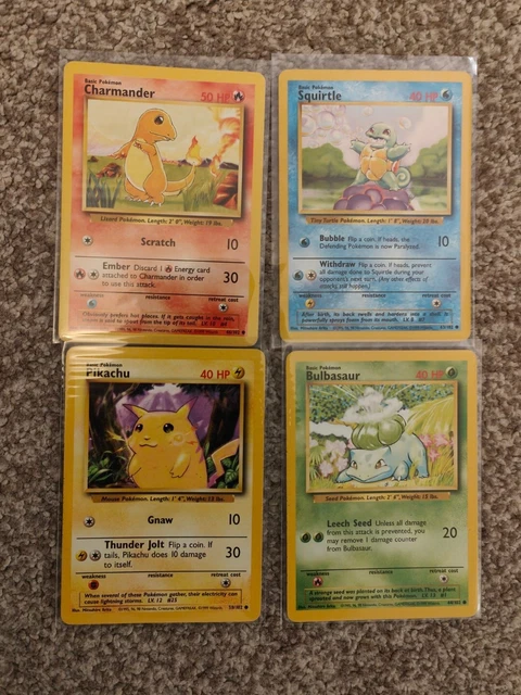 Base Set Pokemon Card Set List - Pokéllector - Foto 14