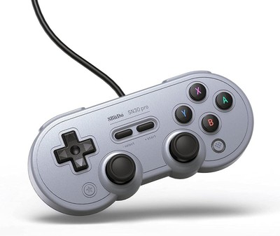 8Bitdo SN30 Pro USB Gamepad Grey Edition pour Nintendo Switch Neu
