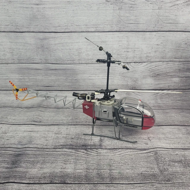 HIROBO X.R.B. SR Lama Silver Full Set Sky Robo RC Helicopter