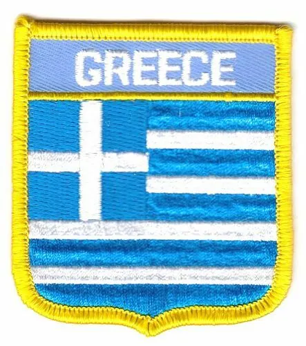 Wappen Aufnäher Griechenland Patch Flagge Fahne