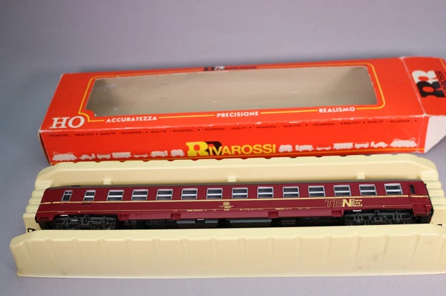 RIVAROSSI véro 2492, voiture lits type Lx CIWL INTRAFLUG "Nostalgie Orient Express" N° :3487 A