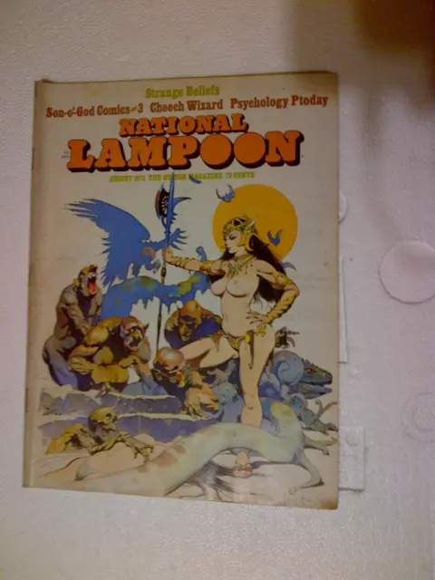 National Lampoon Magazine- Son Of God 3 Comic (August 1973