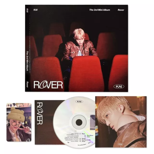 EXO KAI - 3rd Mini Album [Rover] (Digipack Ver.) Photo Book + CD-R + Folded Post