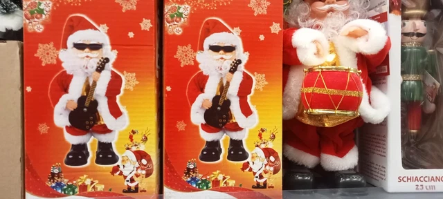 Decorazioni Di Babbo Natale Con Chitarra