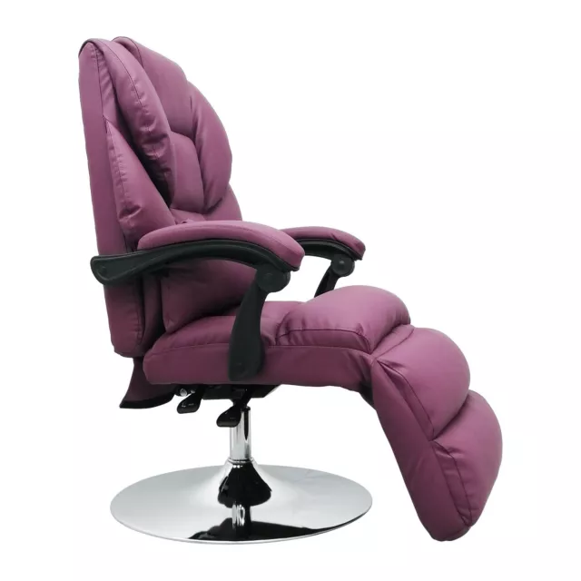 Beauty Chair,Purple 360° Rotating Air Pressure Facial Bed Spa Table Salon Chair