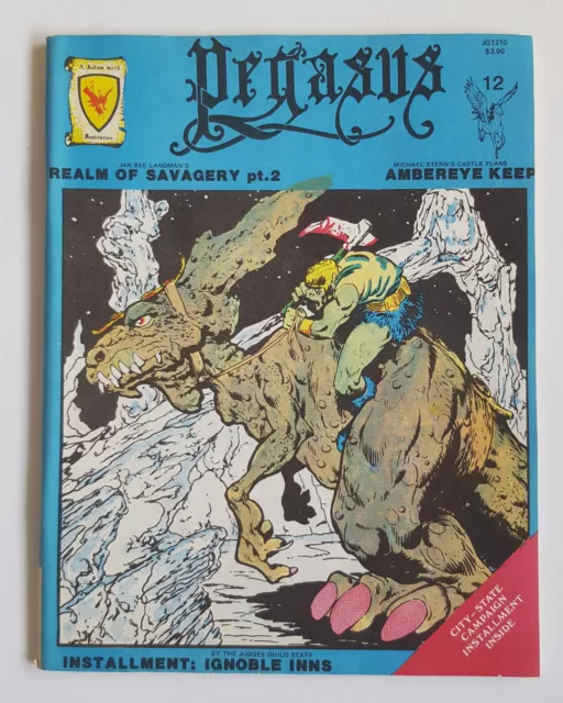 Pegasus Magazine #12 Dungeons & Dragons Judges Guild 1983 City State