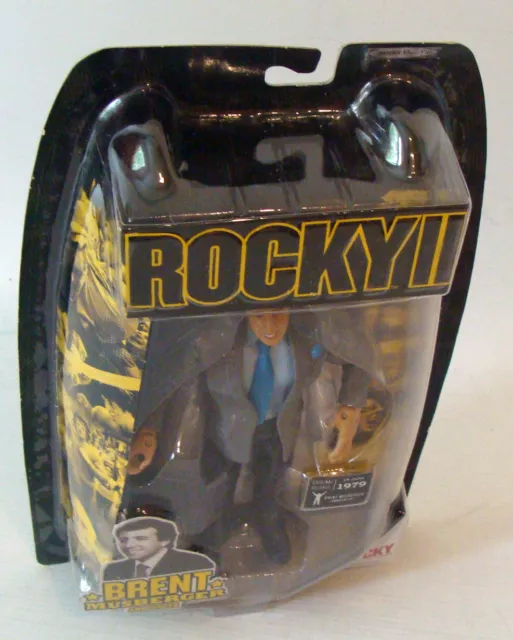 Rocky II - Rocky II Brent Musberger Announcer 18 cm Figur Jakks Pacific 8+ Neu