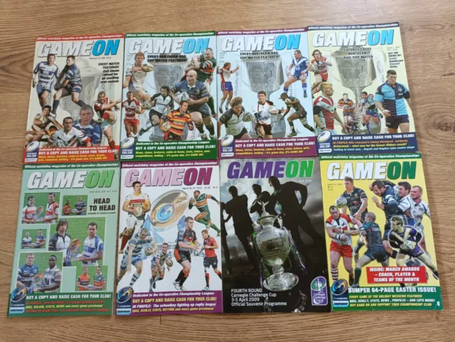 ' Game On '  2009 Rugby League Magazine