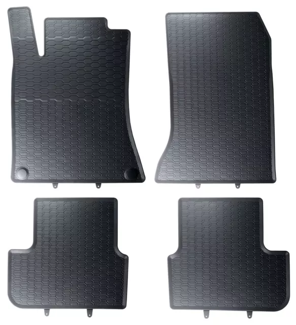 Gummifußmatten Set für Mercedes GLA X156 2013-2019 Fußmatten Gummimatten Matten