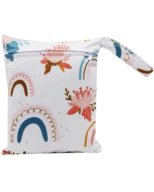 Diaper pouch baby Reusable Waterproof wet Dry Nappy Bag