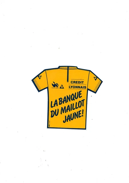 Autocollant sticker vintage publicitaire Tour de France 97