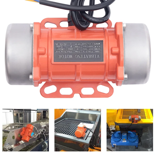 Motore a vibrazione 100 W motore vibrante motore a vibrazione CA vibrazione asincrono 220 V
