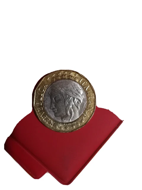 Moneta 1000 lire 1997, errore di conio confini Europa Sbagliati FDC.