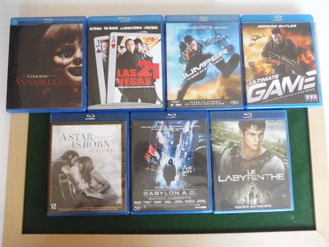 Lot de Blu-ray - Horreur- Comédie - Action
