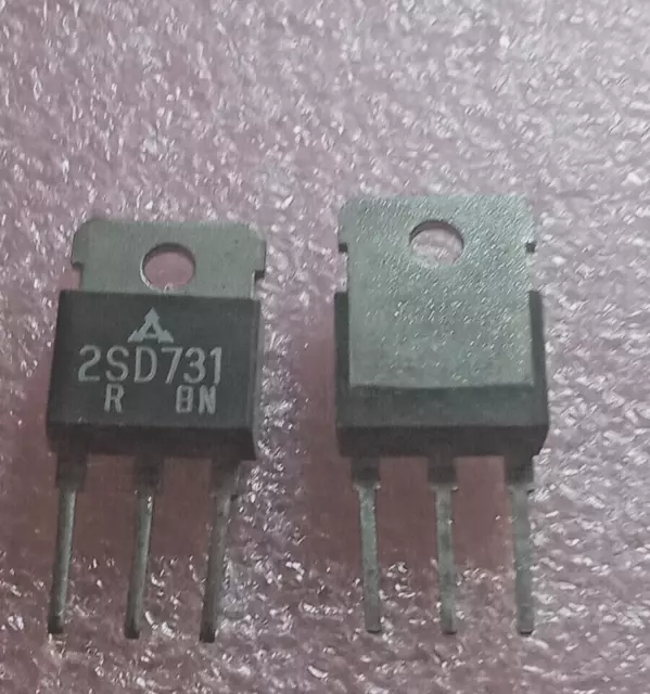 1pcs 2SD741  Si NPN  Power Transistors VCE040V IC=5A  Pc=15W 100MHZ TO126  Mit..