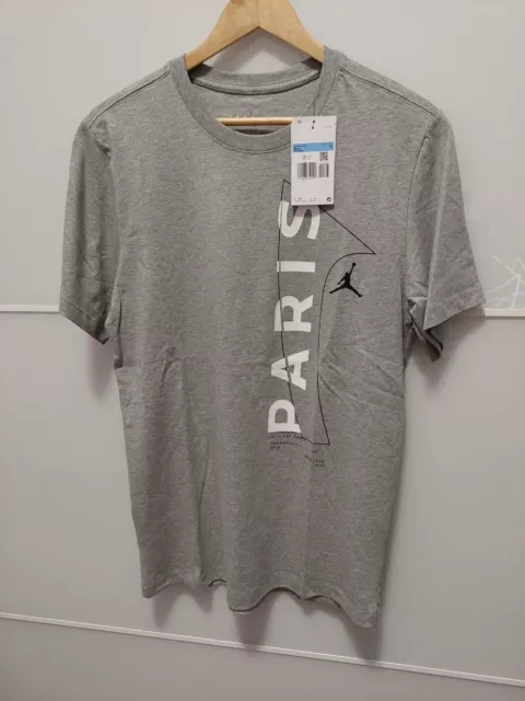 NIKE JORDAN PSG DM3092-063 tshirt uomo - grigio -  taglia M