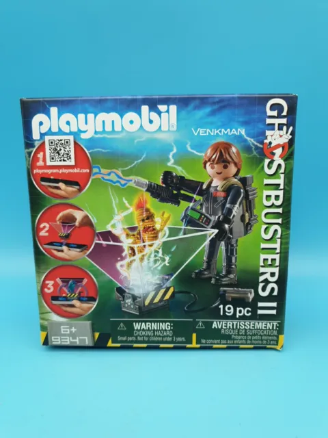 Playmobil Ghostbusters II 9347 Peter Venkman Playmogram 3D Geisterjäger Neu OVP