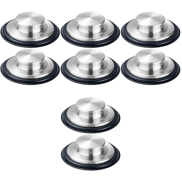 8 pcs Kitchen Sink Stopper Garbage Disposal Plugs Sink Waste Seal Rings