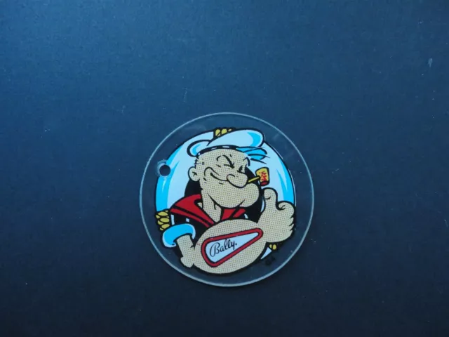 Popeye Pinball Machine Key Chain
