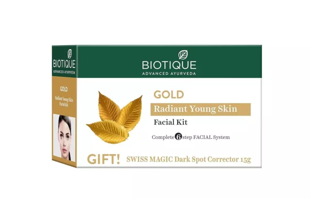 Biotique Gold Soin Visage Jeunesse Peau Éclatante 65g