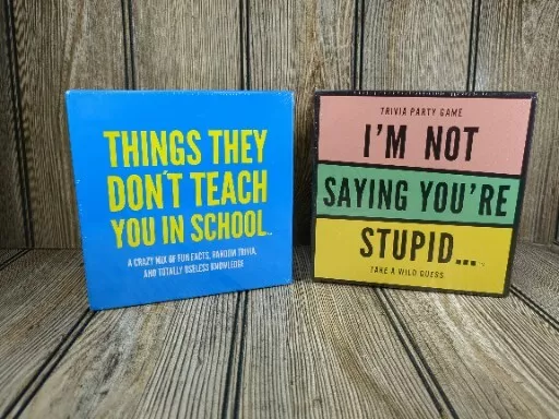 I'M NOT SAYING You'Re Stupid Trivia & Things They D'ont Enseach School ...