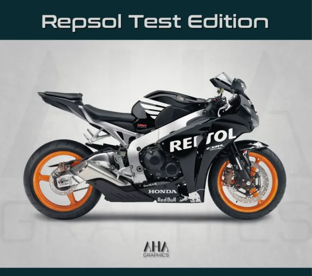 Honda CBR 1000RR Repsol Winter Test Kit Decals