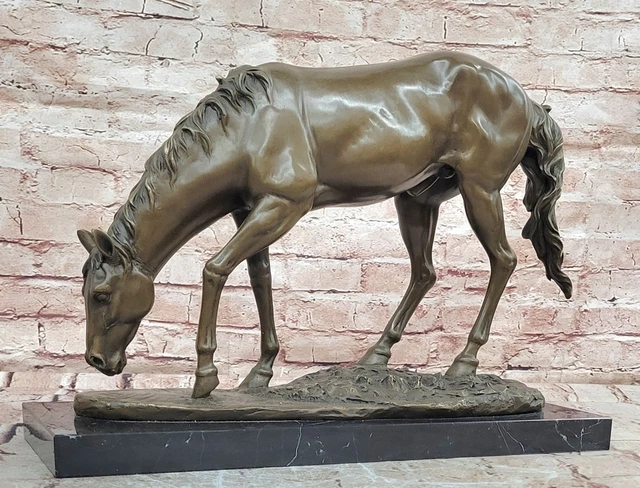 Sculpture Deux Escrimeurs En Bronze Sur Socle Marbre - Art Sportif Original Signé