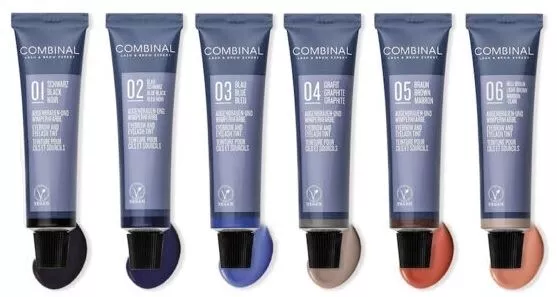 10 tubes of Combinal Dye for Eyelash & Eyebrow tinting, You pick your colors!