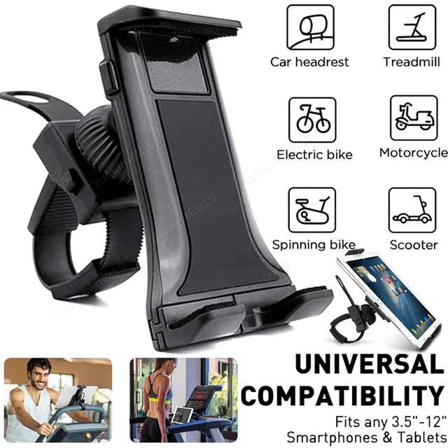 Universal Bike Handlebar Phone Tablet Mount Indoor Cycling Bike For iPhone/iPad