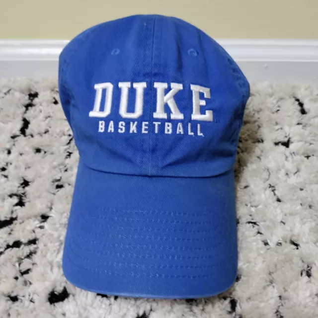 Nike Duke Blue Devils Hat Cap Blue Dad Hat One Size Embroidered Basketball NCAA