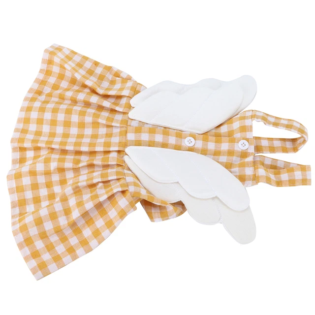 (Gelbes Gitter M) 02 015 Gans-Outfits Enten-Outfits Dekorativ Atmungsaktiv
