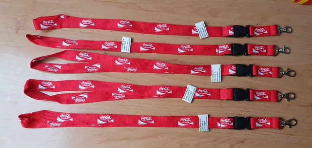 Coca-Cola   12 Schlüsselbänder Coke  unbenutzt
