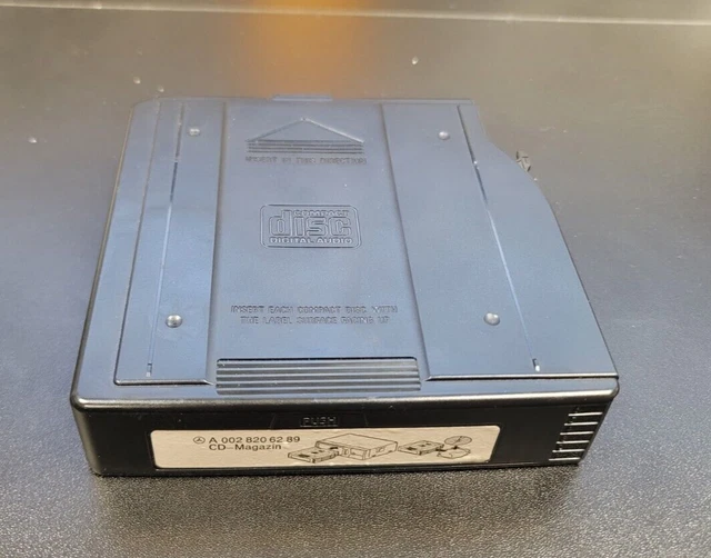 Mercedes 6-Disc CD Holder Changer Cartridge Magazine R230 W209 W220 W140 W163