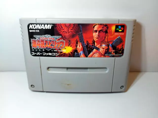 Gameteczone Usado Jogo Super Famicom Contra III Spirits (The Alien Wars)  SHVC-CS - Na Caixa - Konami São Paulo SP - Gameteczone a melhor loja de  Games e Assistência Técnica do Brasil