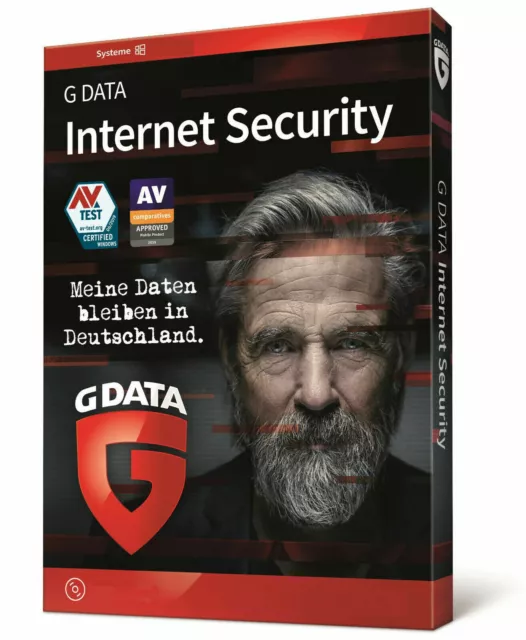 G Data Internet Security 2024 3 Geräte  1 Jahr VOLLVERSION GData ESD DE